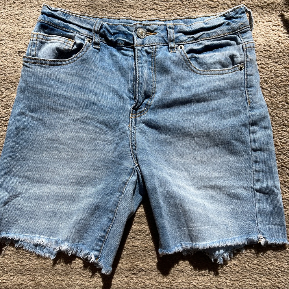 Forever 22. Size 25. Style low rise long shorts. Great condition.